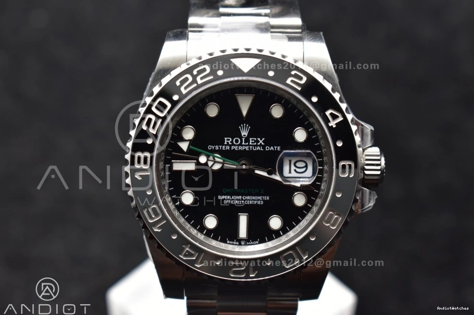 Edition 126710 Black Clean II on Gray 876 DD GRNR Best Strap Elegant Ceramic 1:1 904L Steel Oyster GMT-Master 0326